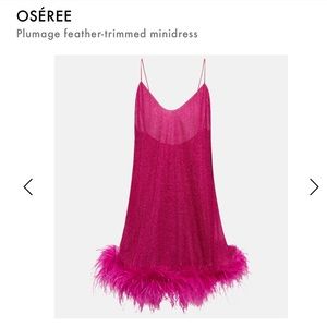 Oseree mini dress! Bought for recruitment(worn once for a few hours) size M/L
